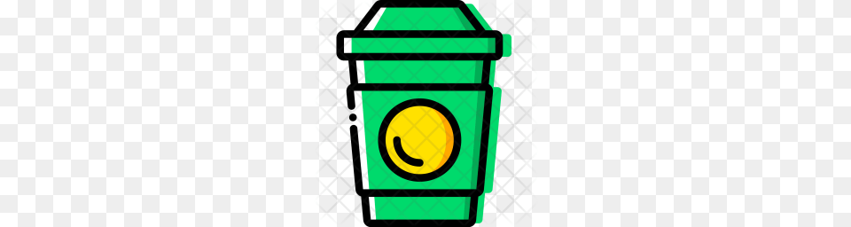 Download Premium Coffee Cup Hot Drink Starbucks Shop Icon, Tin, Can, Trash Can, Scoreboard Png Image