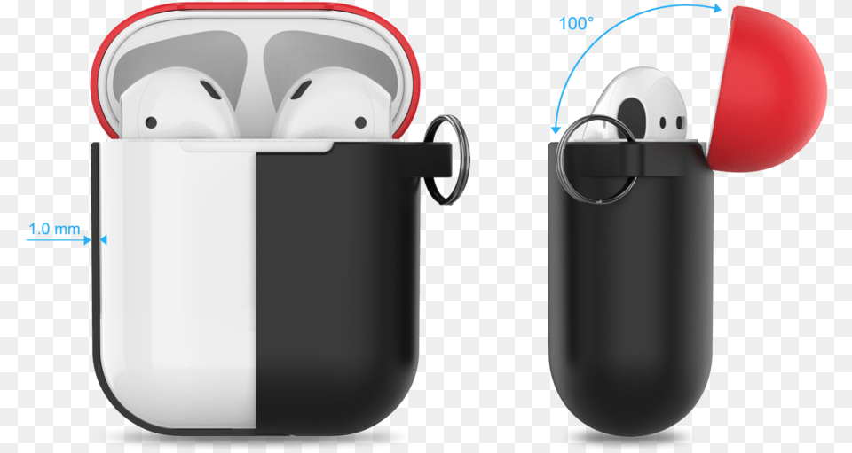 Download Premium Silicone Two Toned Case For Apple Airpods Clip Art, Lighter, Bottle, Shaker Free Transparent Png