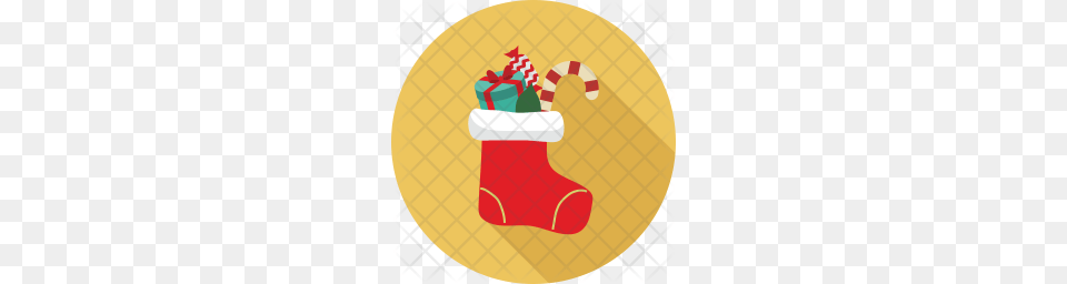 Download Premium Stocking Icon, Christmas, Hosiery, Gift, Festival Png Image