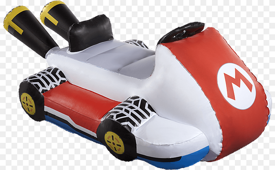 Download Previous Mario Kart Inflatable Car, Vehicle, Transportation, Clothing, Footwear Png Image