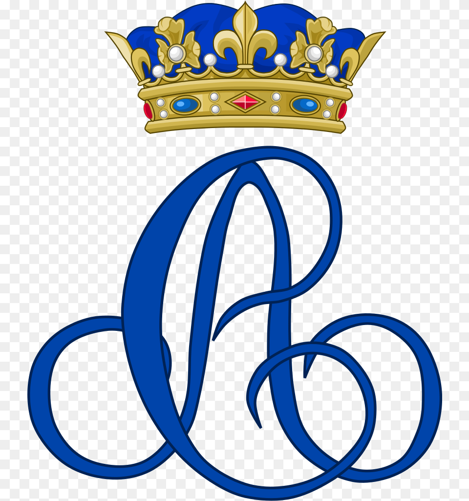 Download Prince Crown Clipart Uokplrs Princess Anne Royal Monogram, Accessories, Jewelry, Dynamite, Weapon Free Png