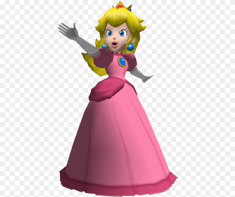 Princess Peach File For Designing Projects Princess Peach, Doll, Toy, Baby, Person Free Png Download