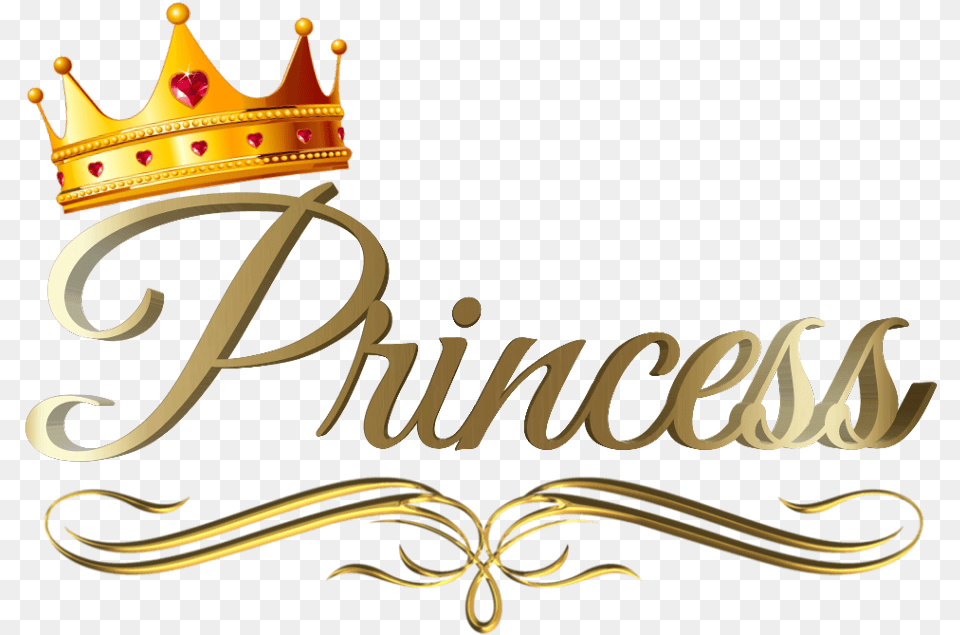 Download Princess Princesa Crown Coroa Gold Golden Gold Crown Princess, Accessories, Jewelry Free Transparent Png