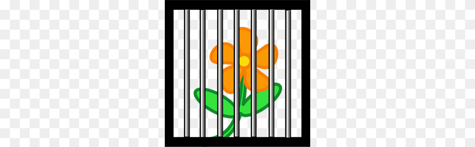 Download Prison Bars Gradiented Clipart, Flower, Plant, Dynamite, Weapon Png