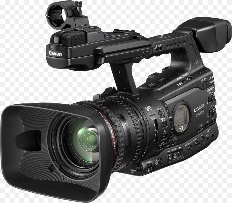 Download Professional Video Camera Hd Canon, Electronics, Video Camera Free Transparent Png