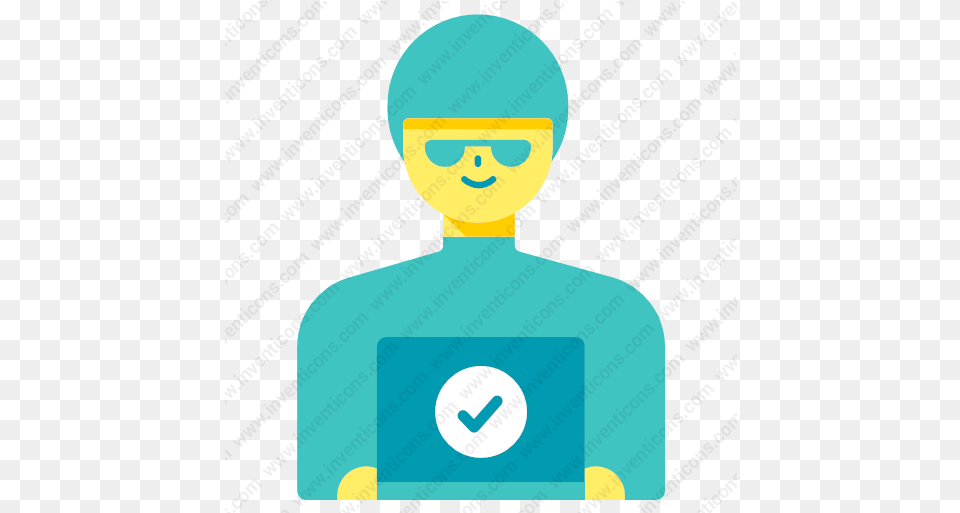 Download Programmer Vector Icon Hard, Face, Head, Person, Reading Free Png