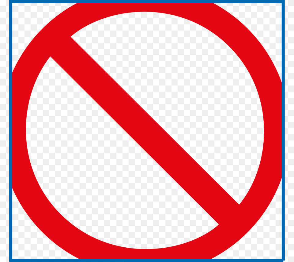 Download Prohibited Safety Sign Clipart Warning Sign Safety, Symbol, Road Sign Png Image