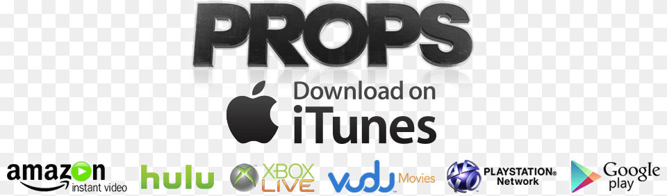 Download Props Bmx On Itunes Hulu Xbox Amazon Instant Film, Logo Free Png