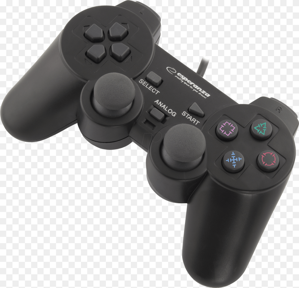 Download Ps2 Controller Clip Art Free Library Esperanza Eg106 Drivers Windows, Electronics, Joystick Png