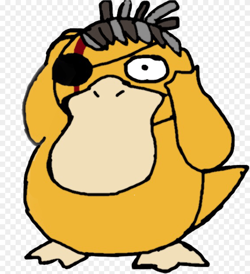 Download Psyduck With No Psyduck, Bag, Baby, Person, Animal Png Image