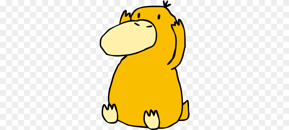 Download Psyduck With Clip Art, Animal, Bag, Mammal, Rabbit Free Transparent Png