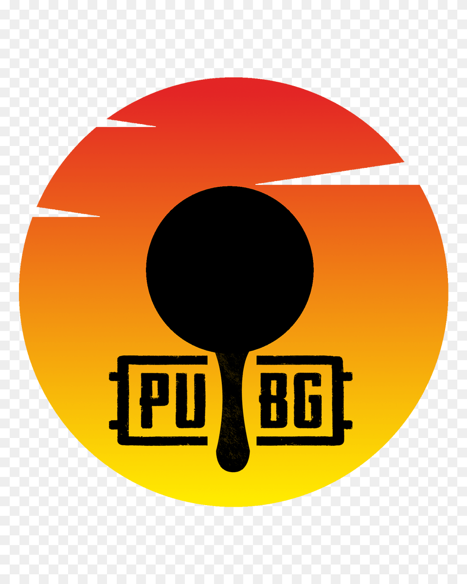 Download Pubg Fan Art Pubg Game Playerunknownu0027s Logo Pubg, Ping Pong, Ping Pong Paddle, Racket, Sport Png
