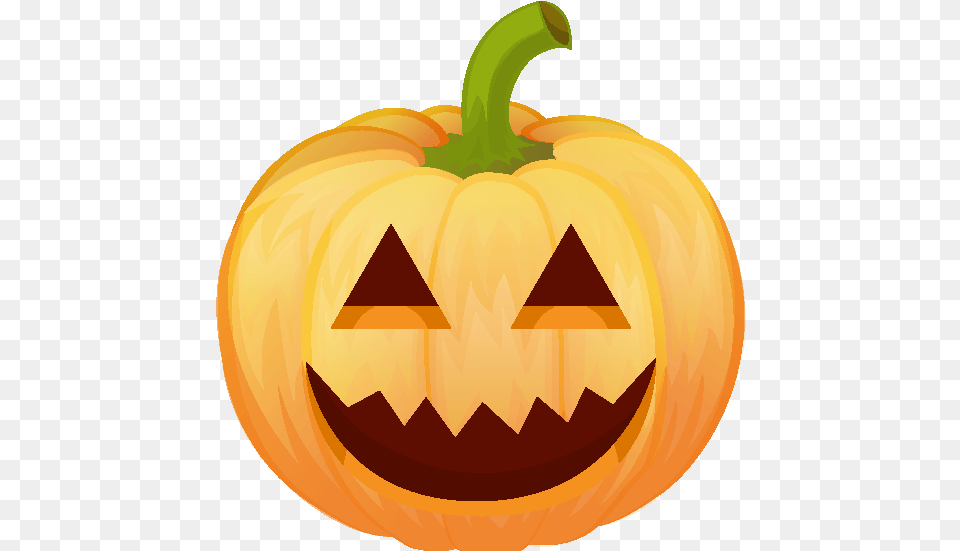Download Pumpkin Emoji Clipart Svg Stock Background Halloween Pumpkin Icon, Food, Plant, Produce, Vegetable Free Transparent Png