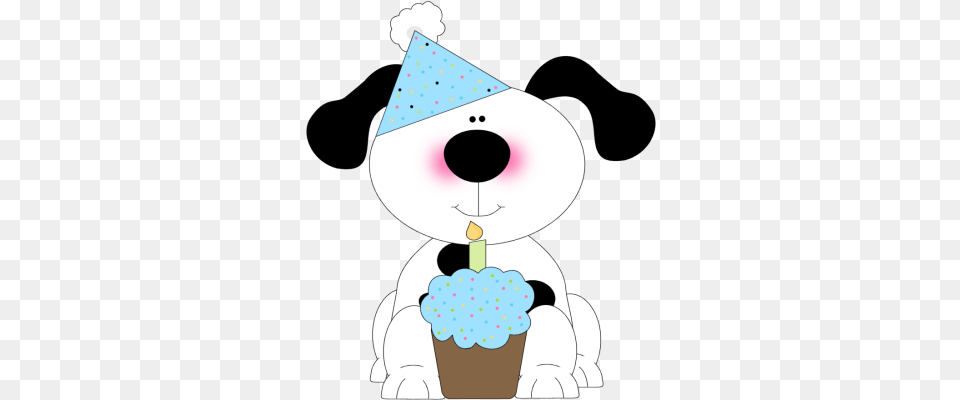 Download Puppy Clipart Birthday Birthday Wall Cute Clipart Of Dog, Clothing, People, Person, Hat Free Png