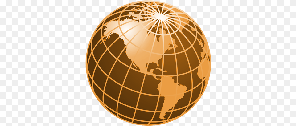 Purple And Gold Globe Mlm World, Astronomy, Outer Space, Planet, Sphere Free Png Download