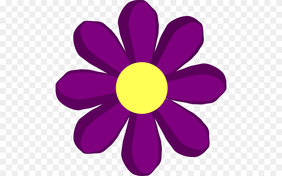 Download Purple Spring Flower Clipart, Anemone, Daisy, Plant, Petal Png Image