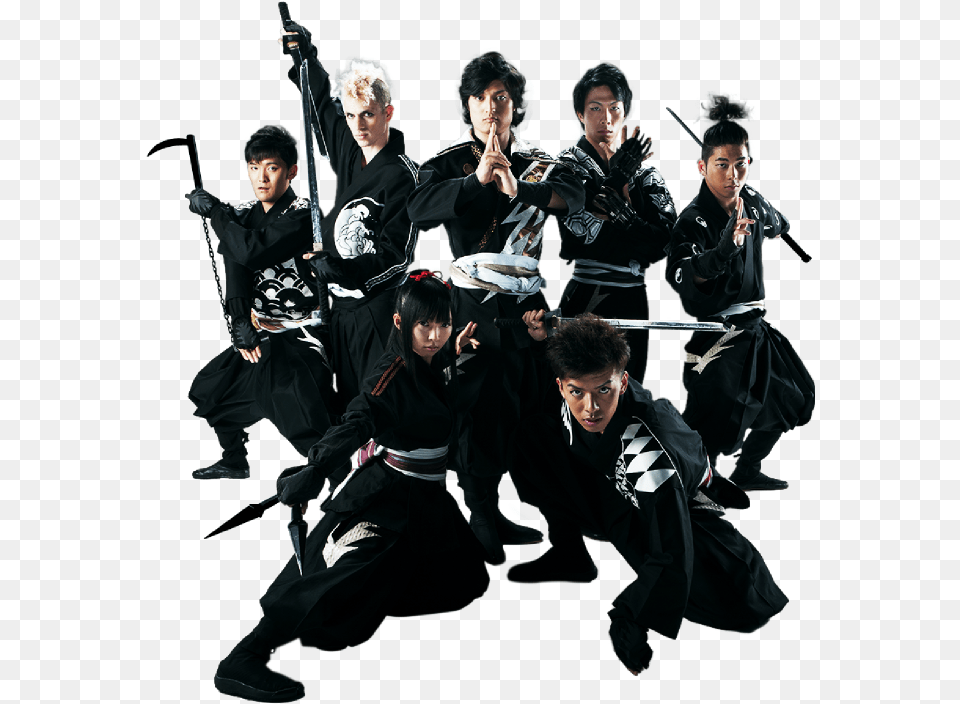 Px Ninja Hd Wallpapers For, Weapon, Sword, Group Performance, Person Free Png Download