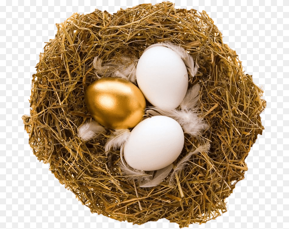 Download Quail Bird Nest Egg Golden Egg Necklace Paskalya Altn Yumurta, Food Free Transparent Png