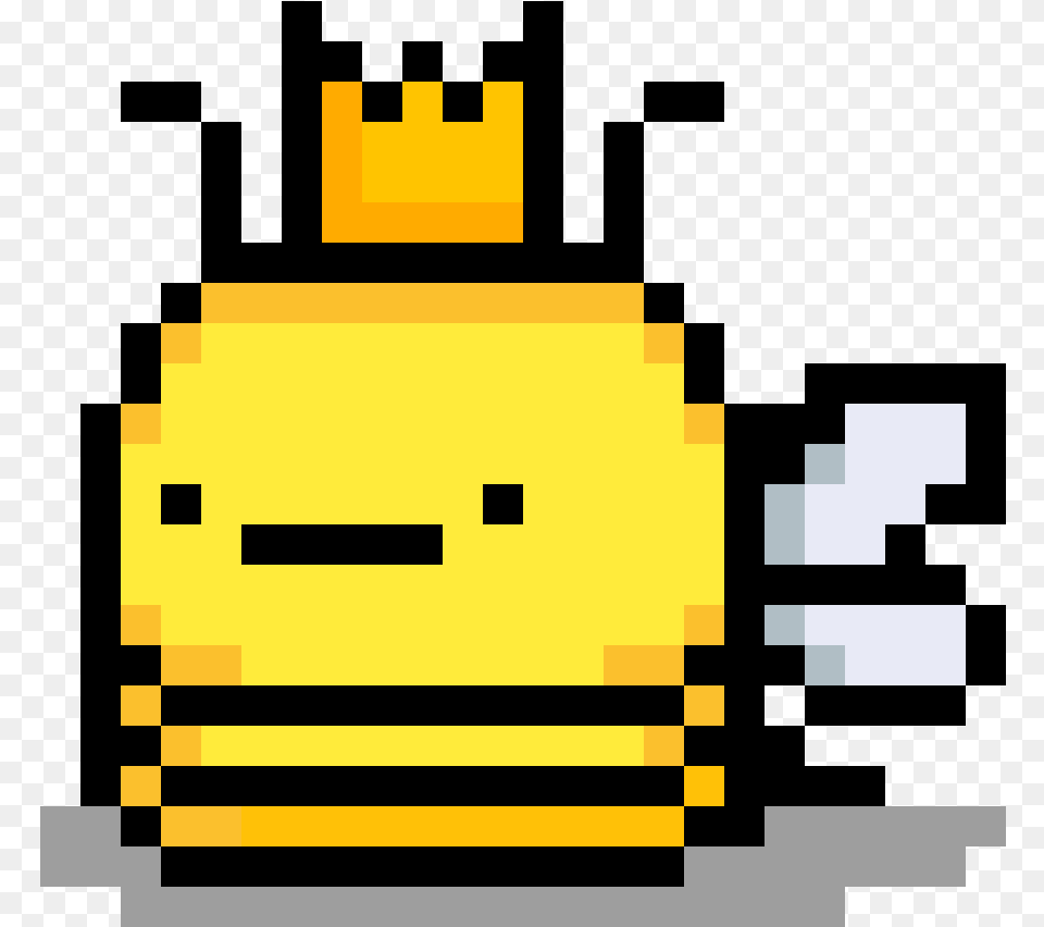 Queen Bee Meep Koro Sensei Pixel Art Image Bee Pixel Art Minecraft, Car, Taxi, Transportation, Vehicle Free Png Download