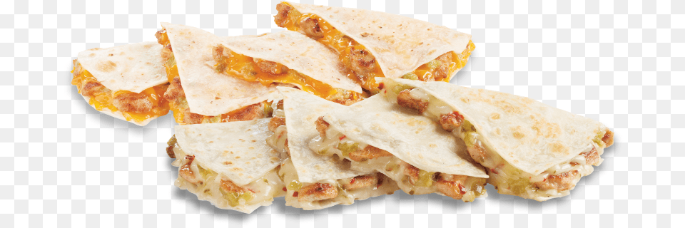 Download Quesadilla Image Chicken Cheddar Quesadilla Del Taco, Food, Sandwich, Quasedilla Free Transparent Png