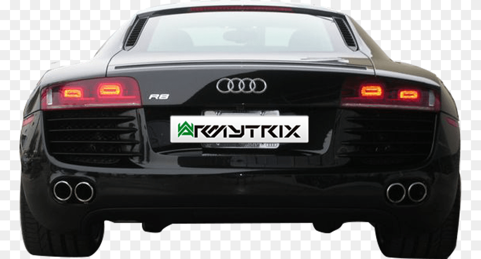 Download R8 V8 Mk1 Audi R8 Mk1 Rear, Bumper, Car, License Plate, Sedan Png Image