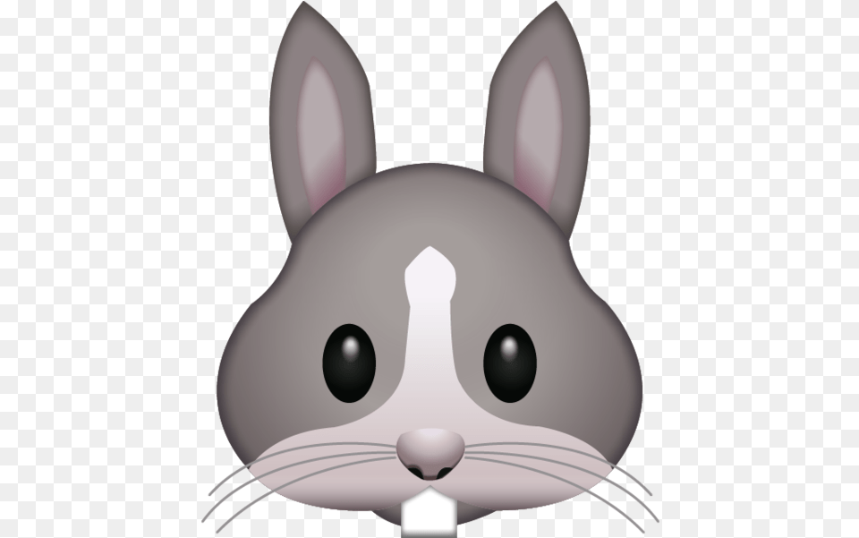 Download Rabbit Face Emoji Rabbit Emoji, Animal, Mammal, Rodent, Appliance Free Png