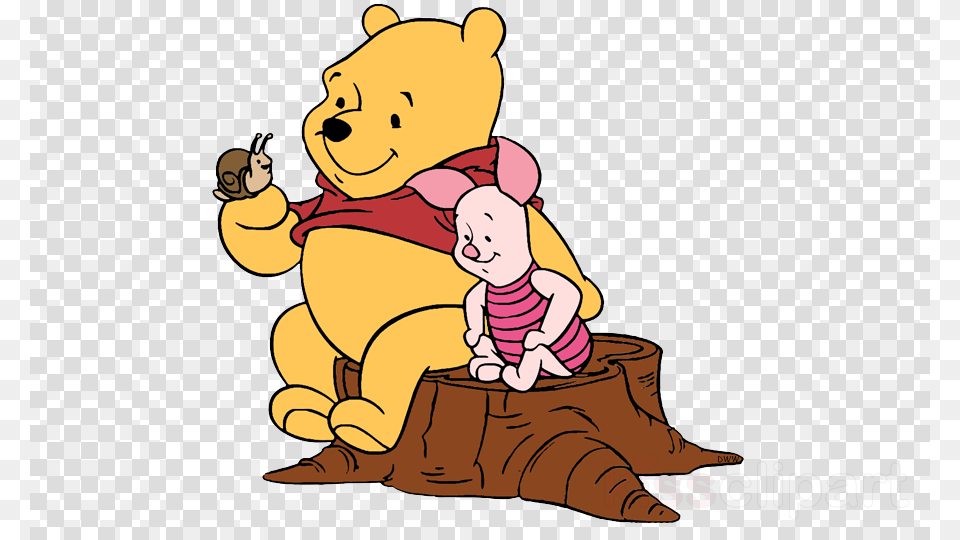 Rabbit Of Winnie The Pooh Clipart Piglet Winnie, Cartoon, Baby, Person, Animal Free Png Download