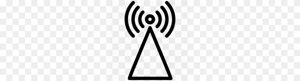 Download Radio Antenna Clipart Aerials Radio, Mace Club, Weapon Png Image