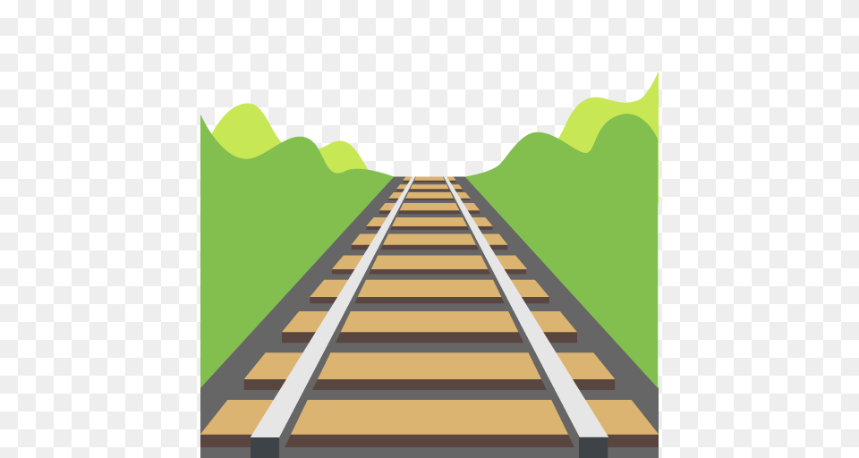 Download Railway Emoji Clipart Rail Transport Train Emoji Train, Transportation Png Image