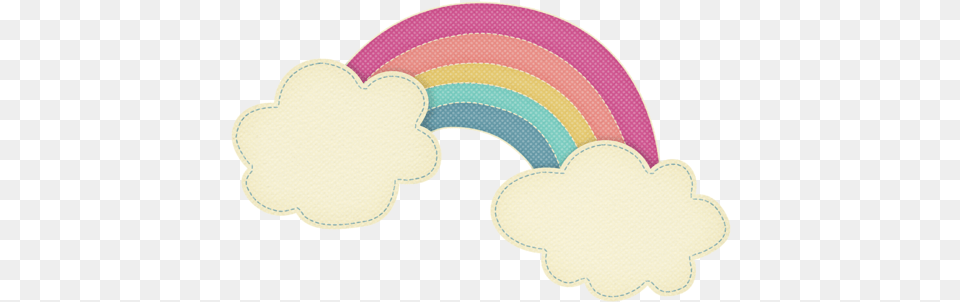 Download Rainbow Cloud Cartoon Clouds Clip Rainbow Clouds Clipart, Home Decor, Clothing, Hat Free Transparent Png