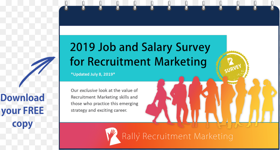 Download Rally 2019 Job And Salary Survey Report Poster, Page, Text, Advertisement, Person Free Transparent Png