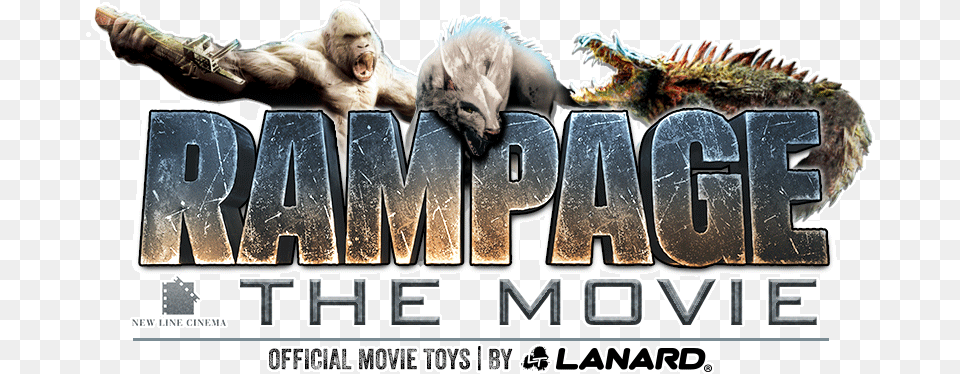 Download Rampage Movie Official Toys By Lanard Rampage Rampage The Movie Logo, Animal, Iguana, Lizard, Reptile Free Transparent Png
