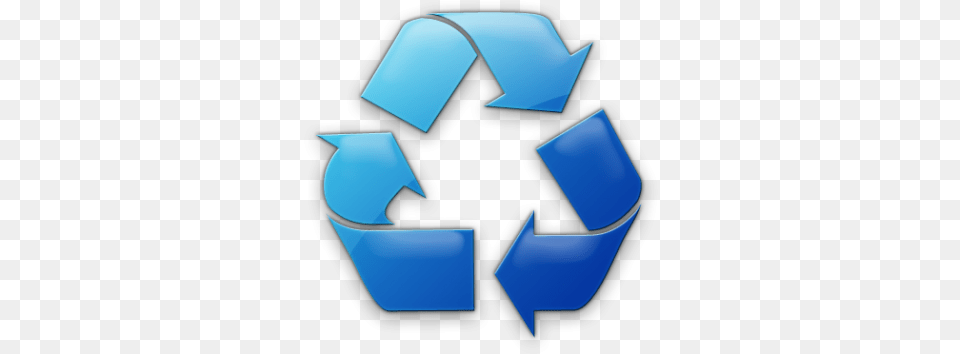 Recycle Transparent And Clipart Recycle Symbol Blue, Recycling Symbol Free Png Download
