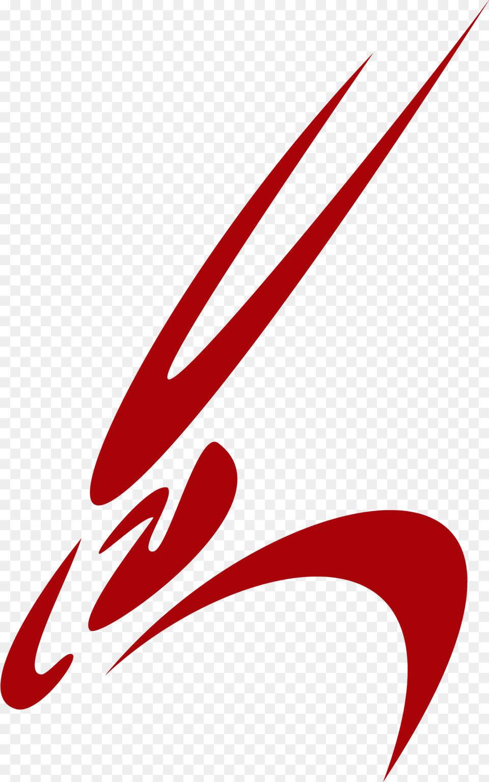 Download Red Abstract Lines Graphic Design, Logo, Animal, Fish, Sea Life Free Transparent Png