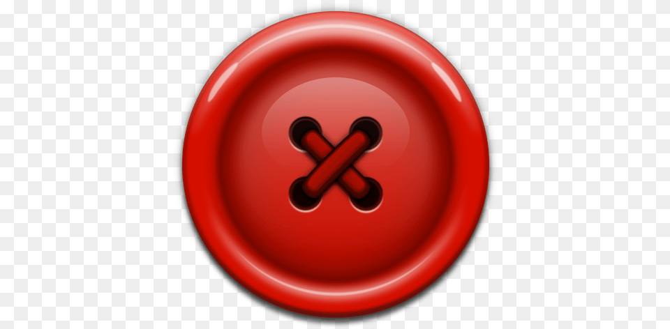 Red Button Image For Icon, Disk, Wax Seal Free Png Download