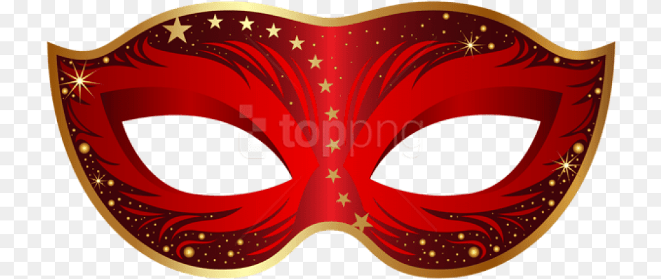 Download Red Carnival Mask Clipart Photo Red Masquerade Mask, Food, Ketchup Free Transparent Png