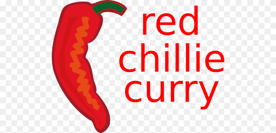 Red Chillie Curry Clipart, Food, Pepper, Plant, Produce Free Png Download