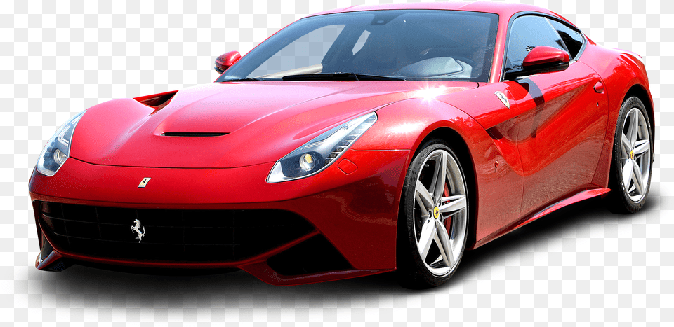 Download Red Ferrari F12 Berlinetta Car Ferrari F12 Berlinetta, Alloy Wheel, Vehicle, Transportation, Tire Free Transparent Png