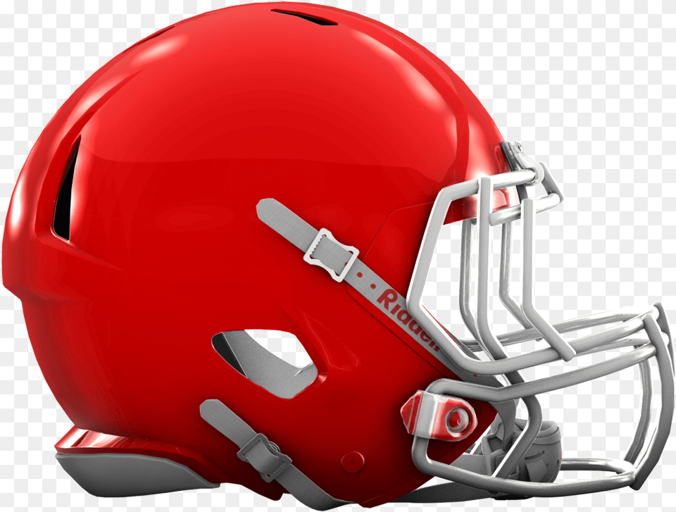 Download Red Football Helmet Red Football Helmet, American Football, Football Helmet, Sport, Person Free Png
