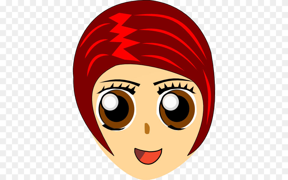 Download Red Hair Girl Clipart, Cap, Clothing, Hat, Person Free Png