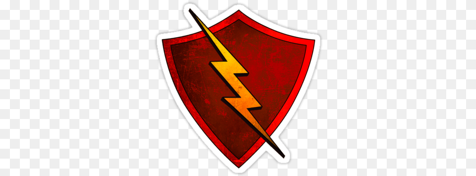 Download Red Lightning Cliparts Red Image With No Shield With A Lightning Bolt, Armor Free Transparent Png