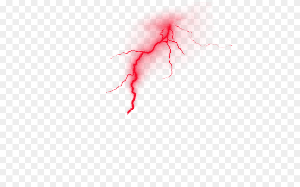 Red Lightning Realistic Transparent Lightning Free Png Download