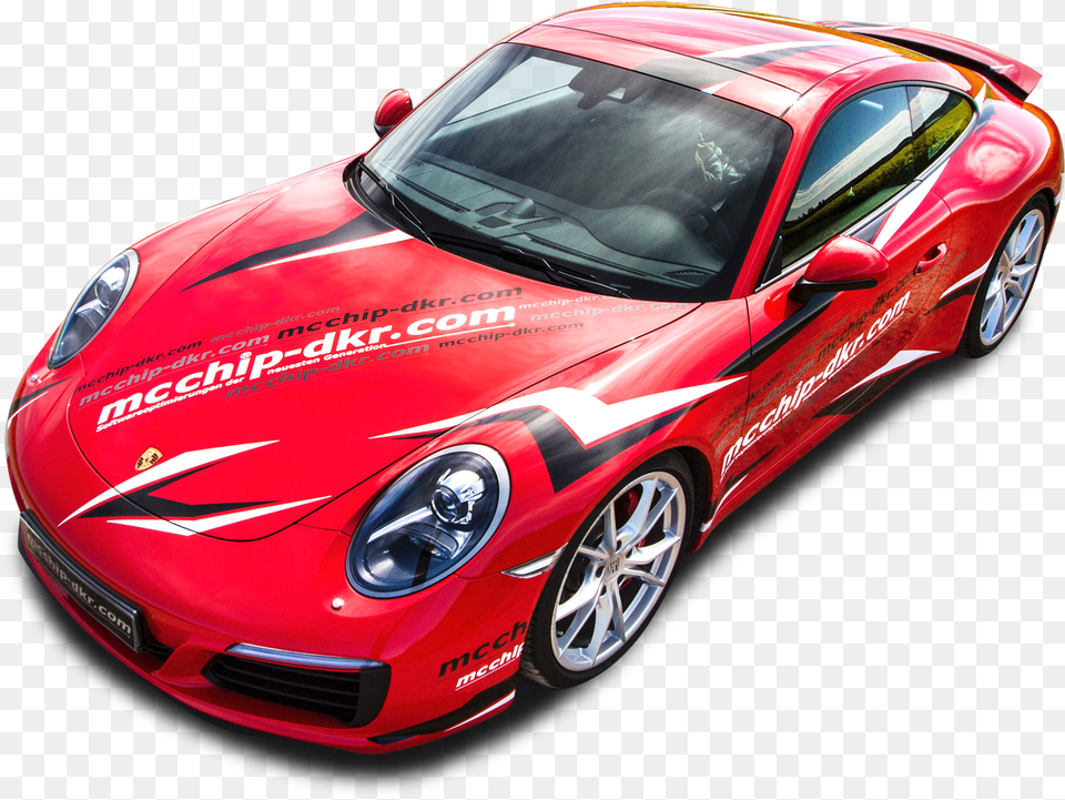 Download Red Porsche 991 Carrera S Racing Car Image Porsche Race Car, Alloy Wheel, Vehicle, Transportation, Tire Free Png