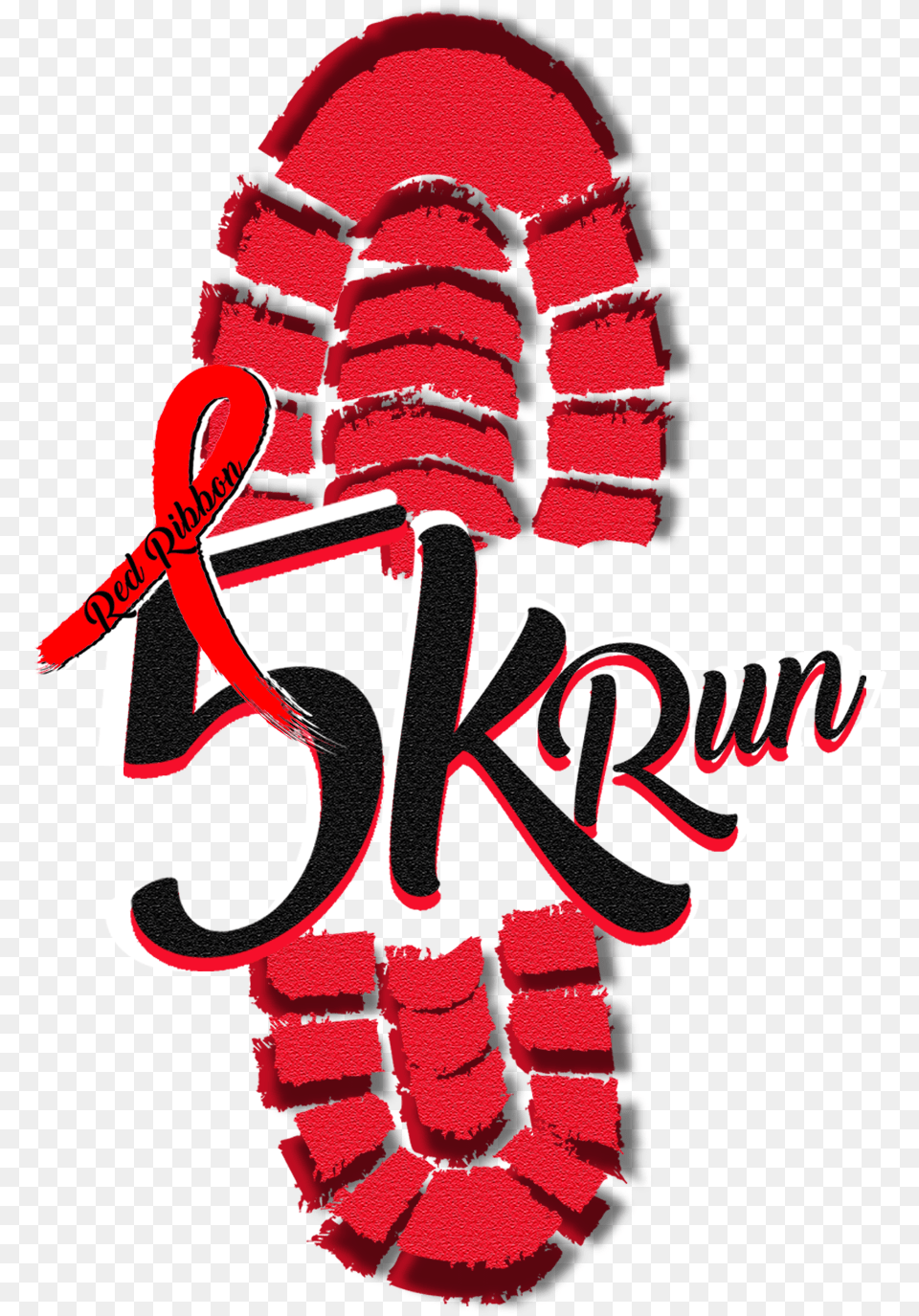 Download Red Ribbon 5k Run Hd Uokplrs Language, Baby, Person, Animal, Food Png Image