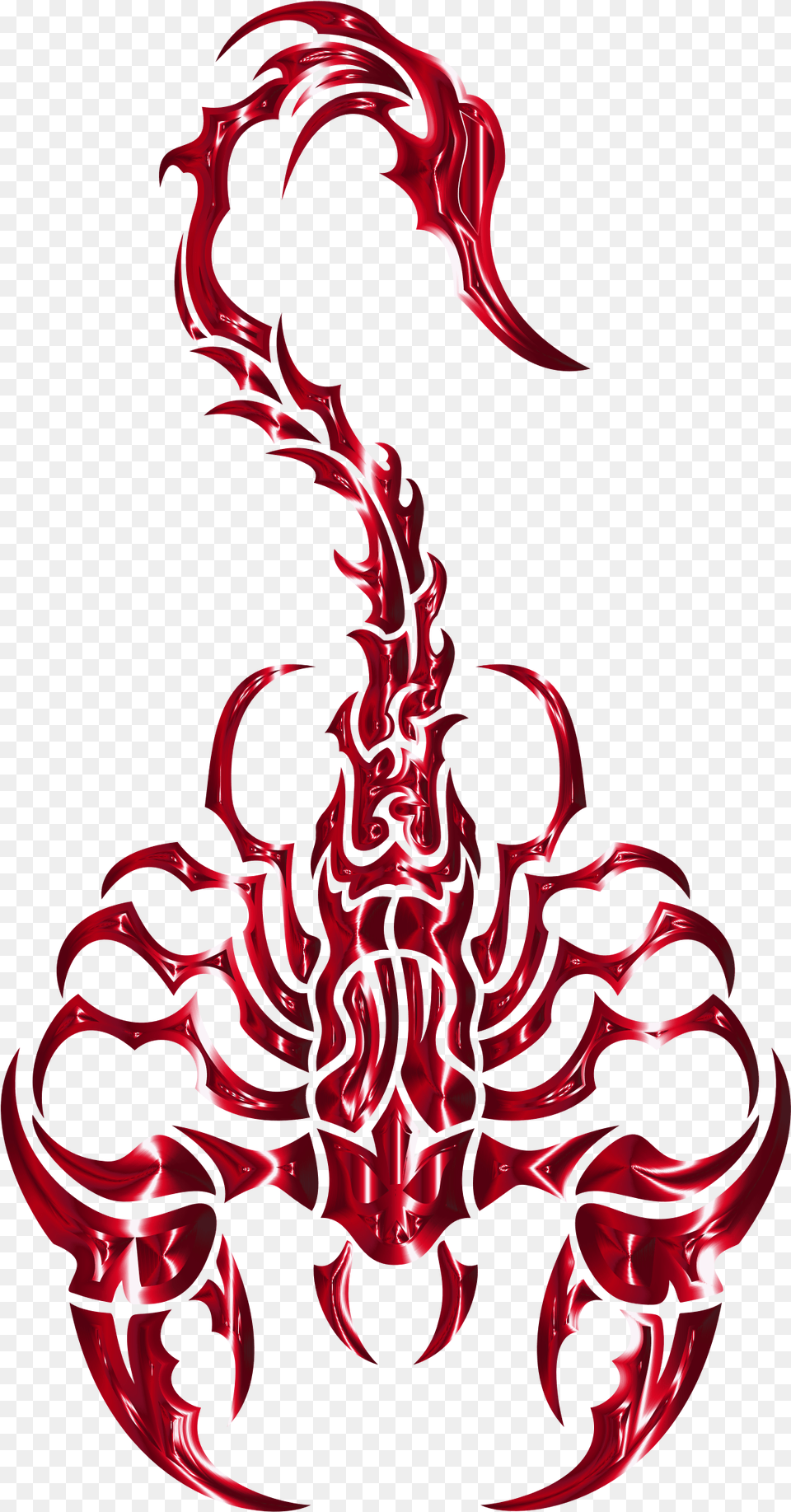 Download Red Scorpio Symbol Image For Tribal Scorpion, Electronics, Hardware, Adult, Female Free Png