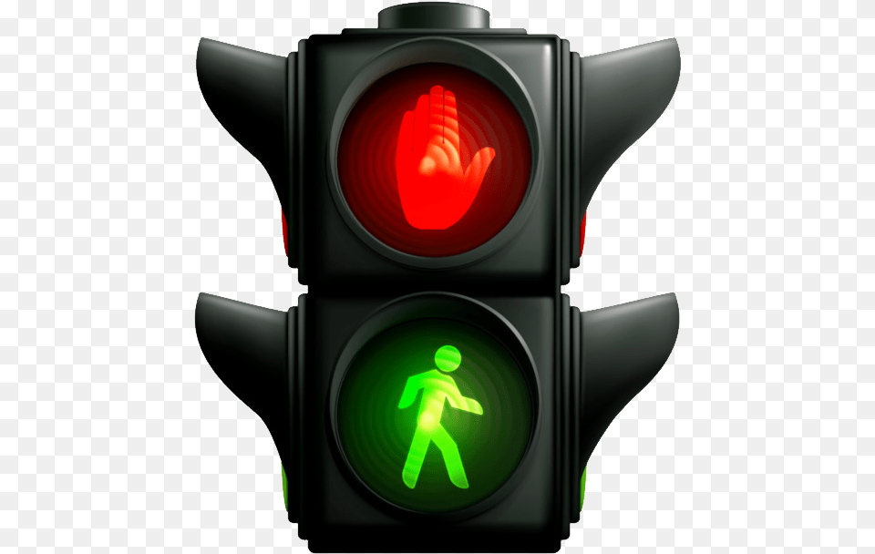 Red Traffic Light Pedestrian Traffic Light, Traffic Light, Appliance, Device, Electrical Device Free Png Download