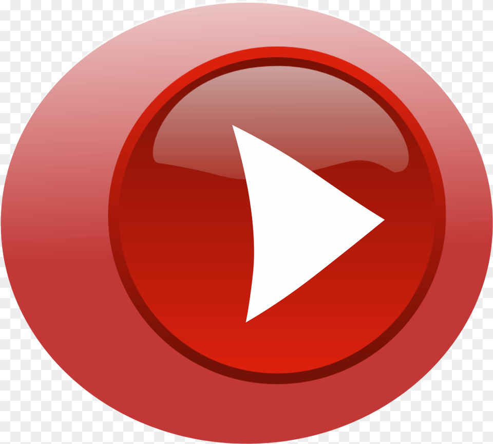 Download Red Youtube Play Button For Kids Portable London Victoria Station, Disk Png Image