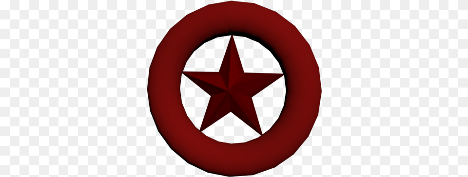 Download Redring Sparta Praga Fc Logo Image With No Sonic Red Star Ring, Star Symbol, Symbol, Clothing, Hardhat Free Png