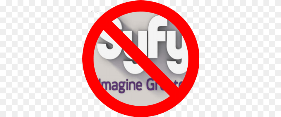 Download Reform Syfy Now Circle Image With No Syfy Channel Logo, Sign, Symbol, Road Sign, Disk Png