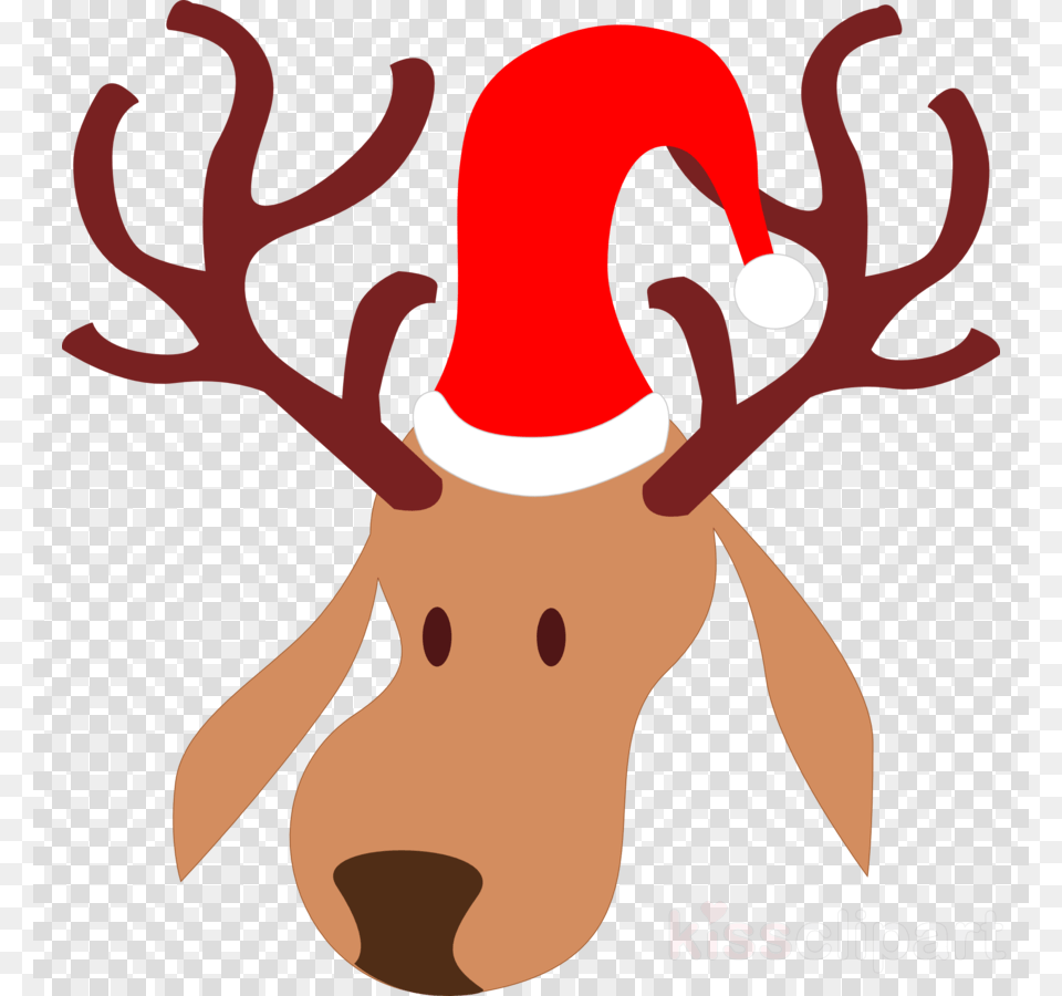 Download Rena Do Papai Noel Clipart Rudolph Santa Rudolph Svg Rudolph Svgs Reindeer Svg Red Nose, Animal, Deer, Mammal, Wildlife Png Image